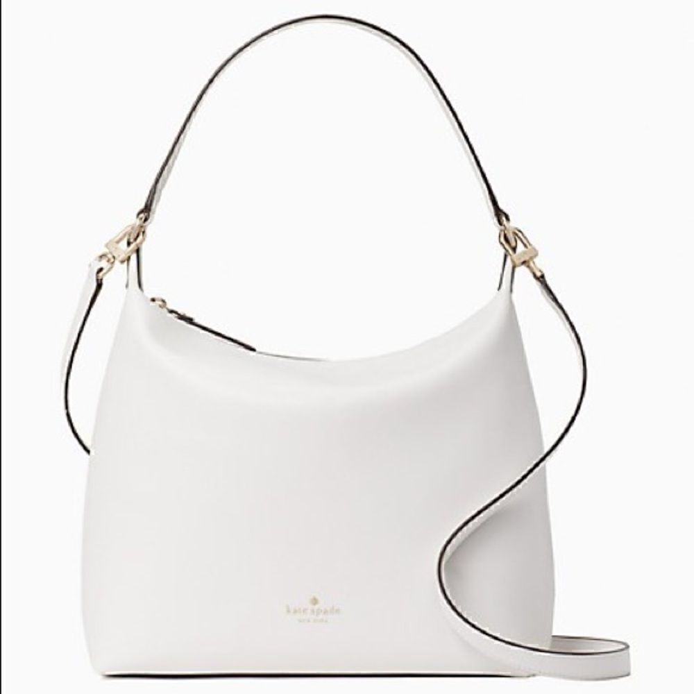 KATE SPADE GREENE STREET KAIA (white dove) Perfect bag Travel Bag! Holds a lot - Picture 2 of 15
